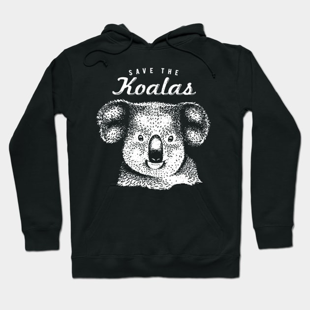 Save The Koalas Shirt - Koala Conservation Design Hoodie by bangtees